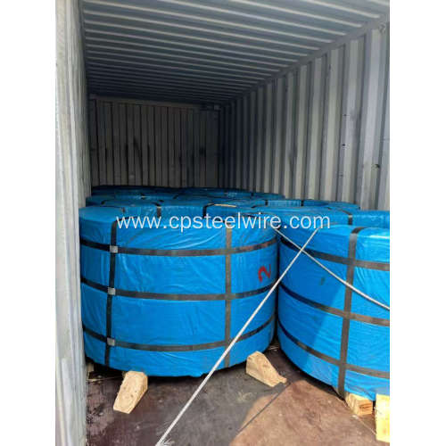 Bonded PC strand with HDPE coating